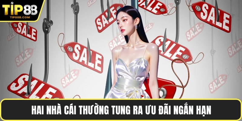 Hai nhà cái thường tung ra ưu đãi ngắn hạn