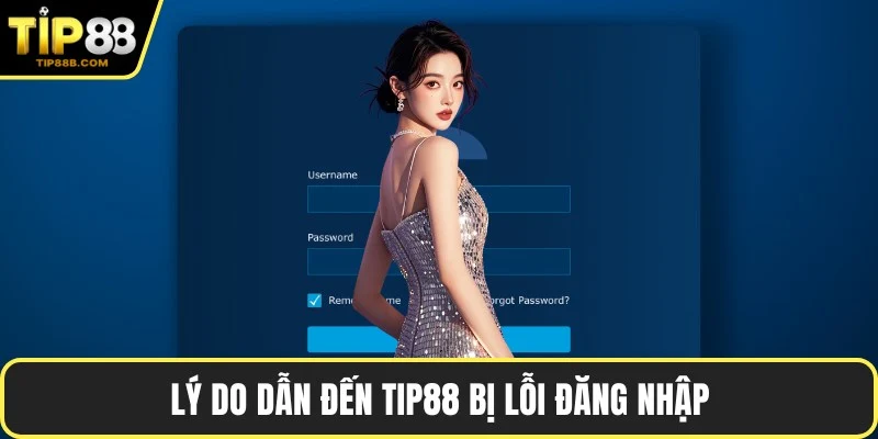 Lý do dẫn đến TIP88 bị lỗi đăng nhập